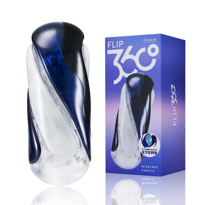 TENGA FLIP 360 MIDNIGHT PURPLE